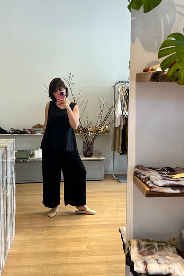 I182 Wide Leg Pant in Black-Pant-Transit-Debs Boutique